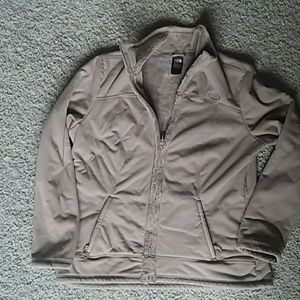Ladies light gray The North Face Jacket